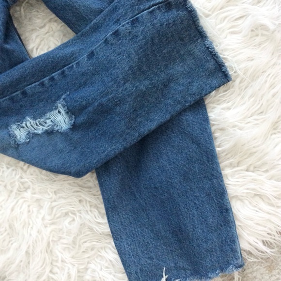 Old Navy High Rise Slouchy Straight Jeans - Picture 6 of 12